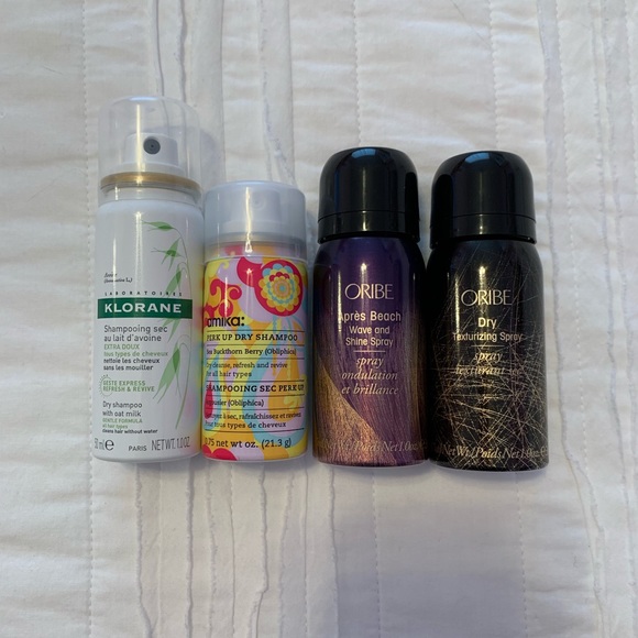 Accessories - Amika, Klorane and Oribe mini hair products